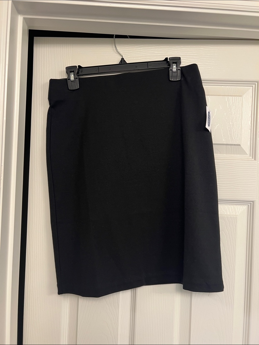 Old Navy Black Stretch Pencil Skirt